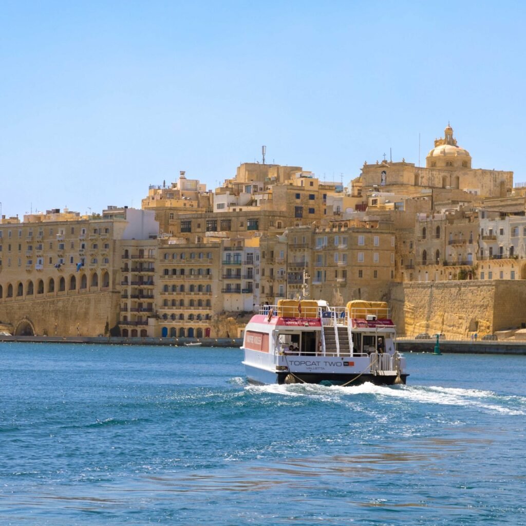 Malta Three Cities ferry crossing