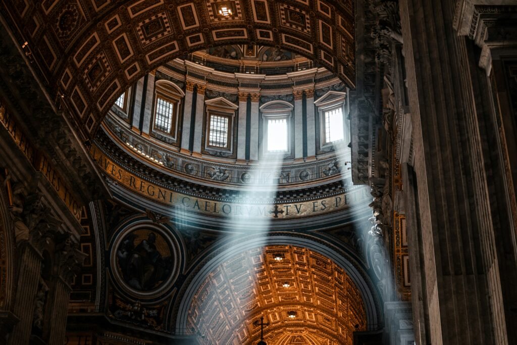 St. Peter’s Basilica dome interior