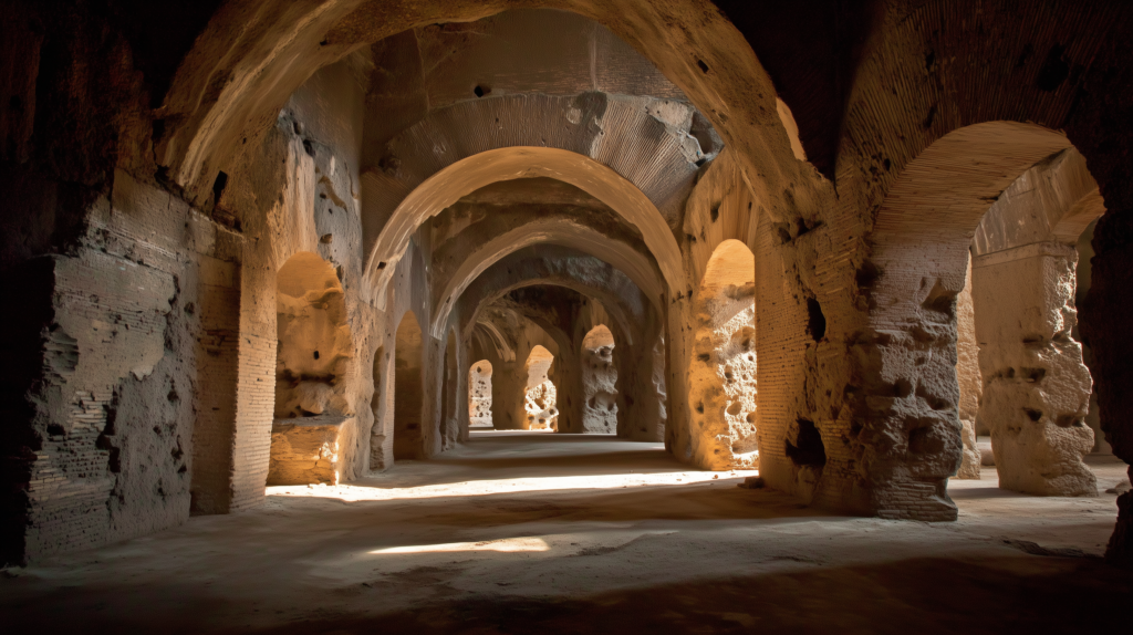 Colosseum underground hypogeum tour access