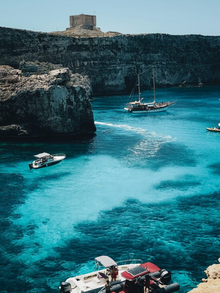 Blue Lagoon Malta crystal clear water