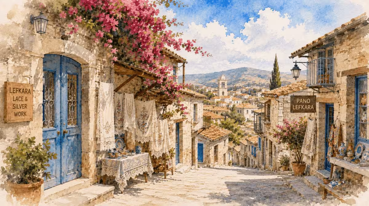 Lefkara village, Larnaca district