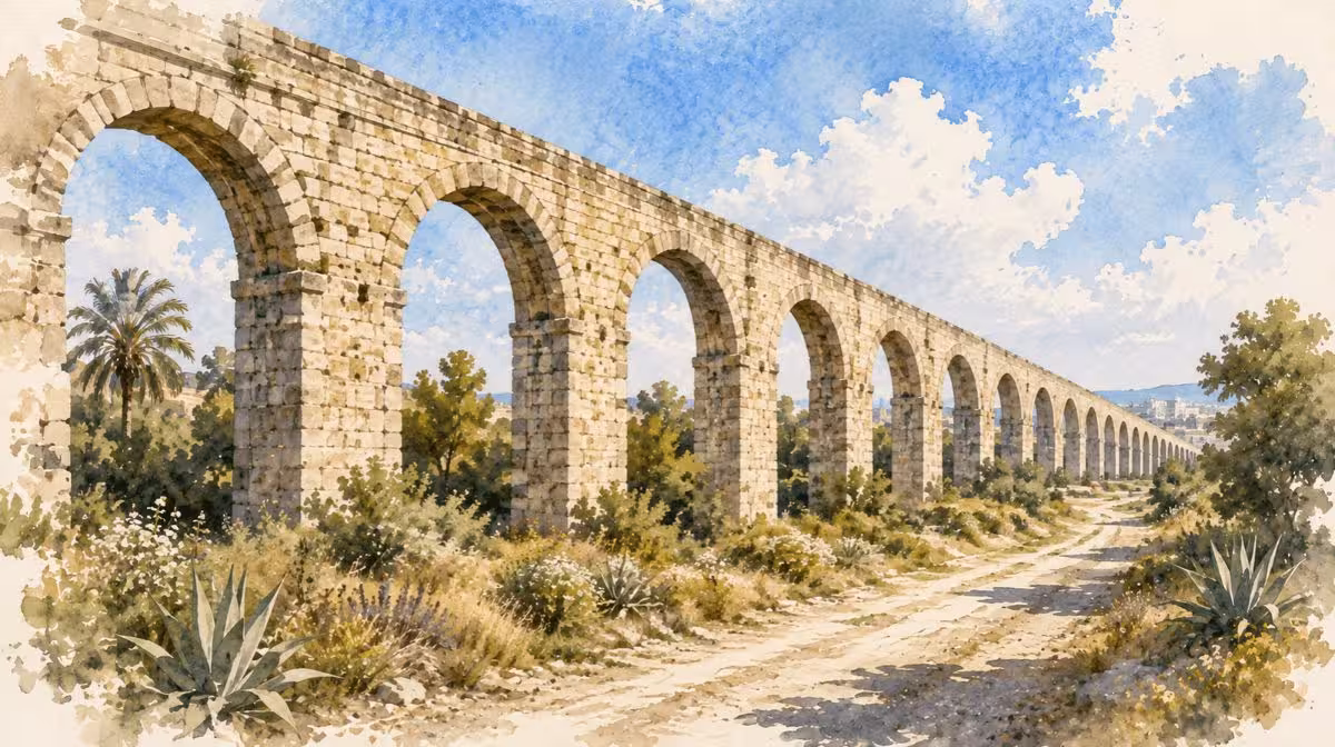Kamares Aqueduct, Larnaca