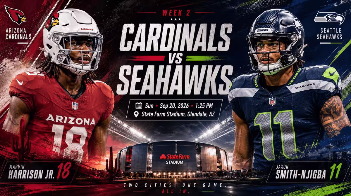 Arizona Cardinals vs Seattle Seahawks NFL tickets at State Farm Stadium