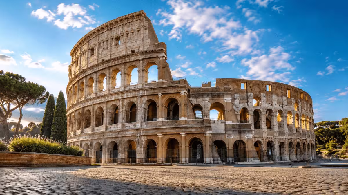 The Colosseum in Rome