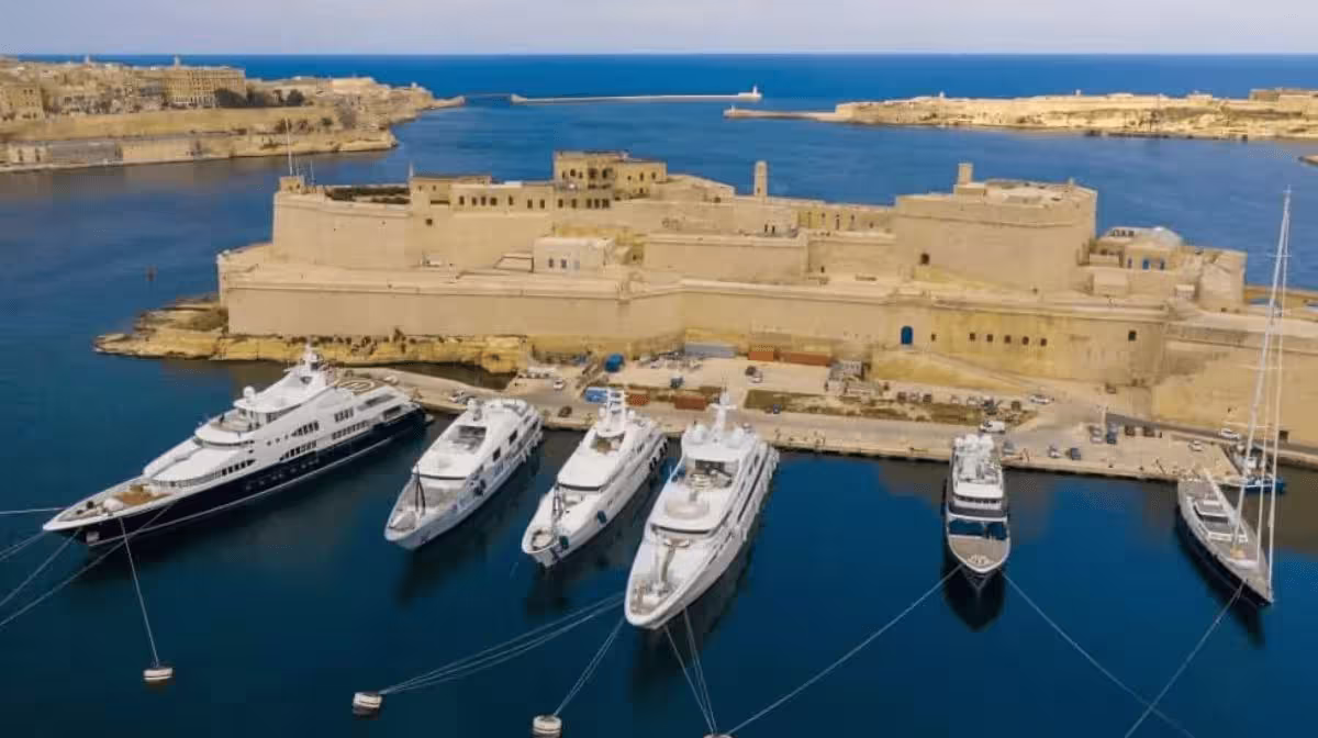 Fort St Angelo in Vittoriosa, Malta