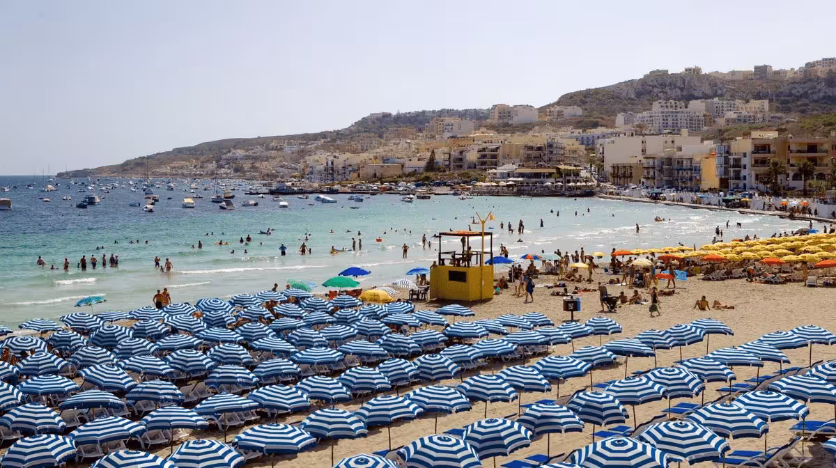 Ghadira Bay, Malta