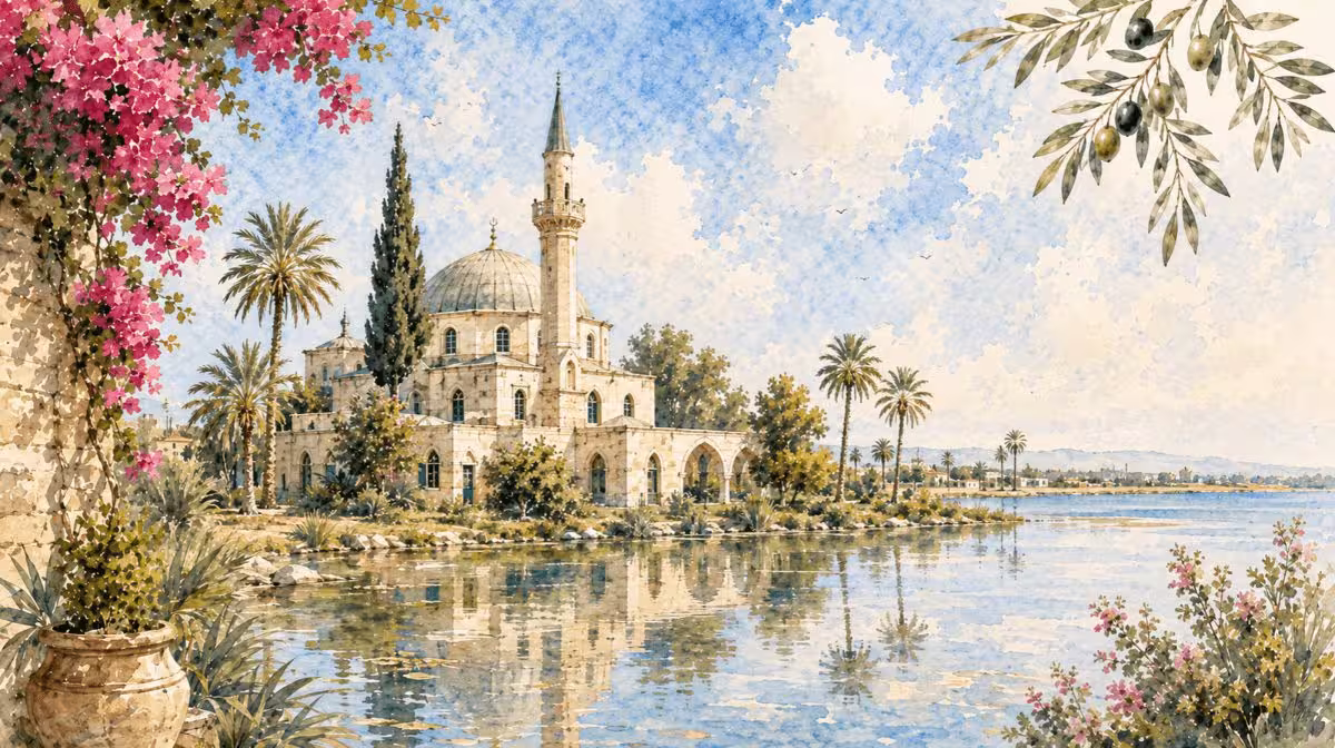Hala Sultan Tekke mosque, Larnaca