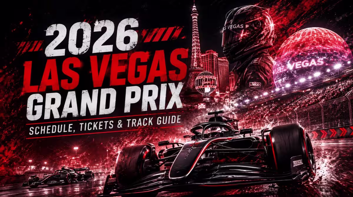Las Vegas Grand Prix 2026 Strip Circuit F1 tickets