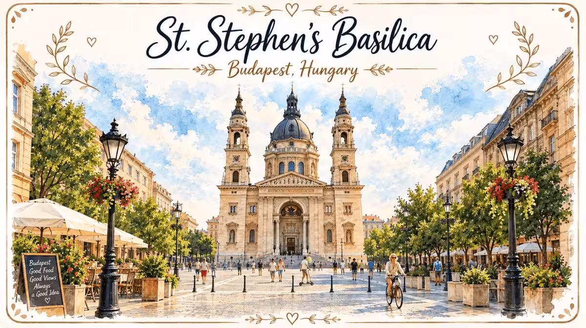 St. Stephen's Basilica in Budapest