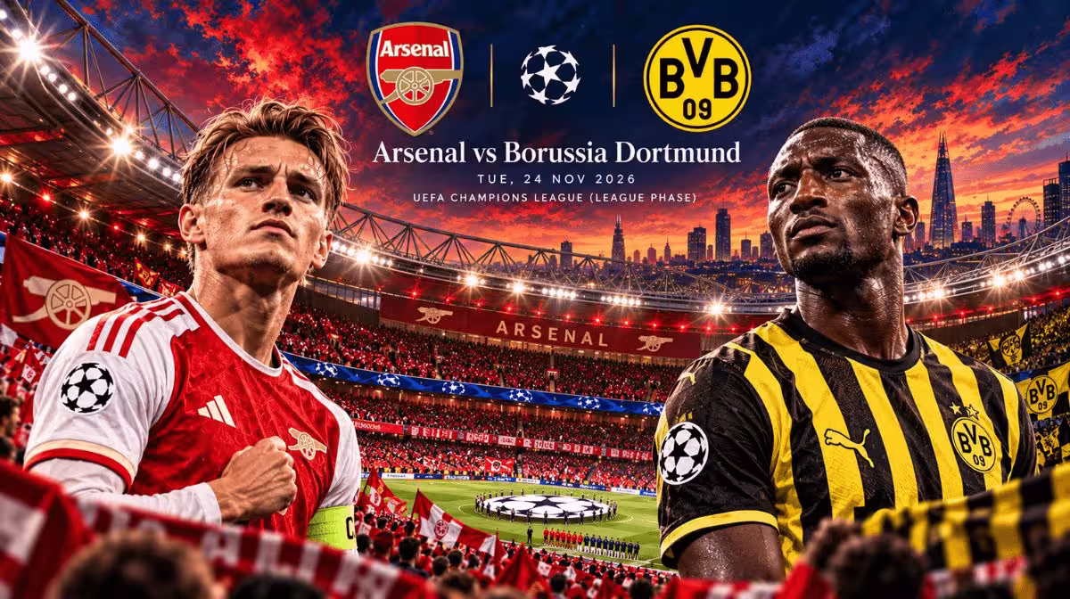 Arsenal vs Borussia Dortmund tickets — Champions League at the Emirates