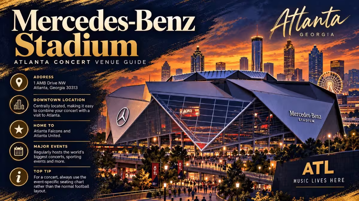 Mercedes-Benz Stadium information for Usher and Chris Brown Atlanta
