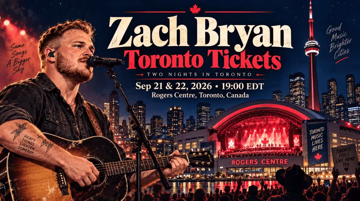 Zach Bryan Toronto Rogers Centre concerts