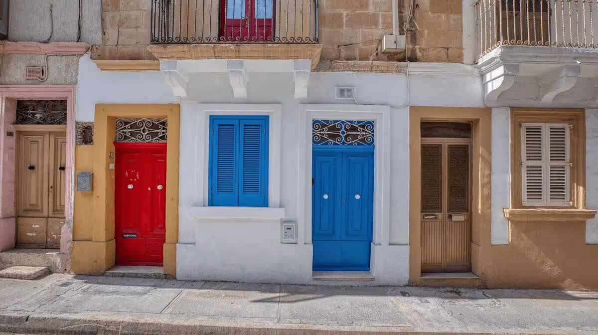 Restored townhouse apartment for rent in Hamrun, Malta