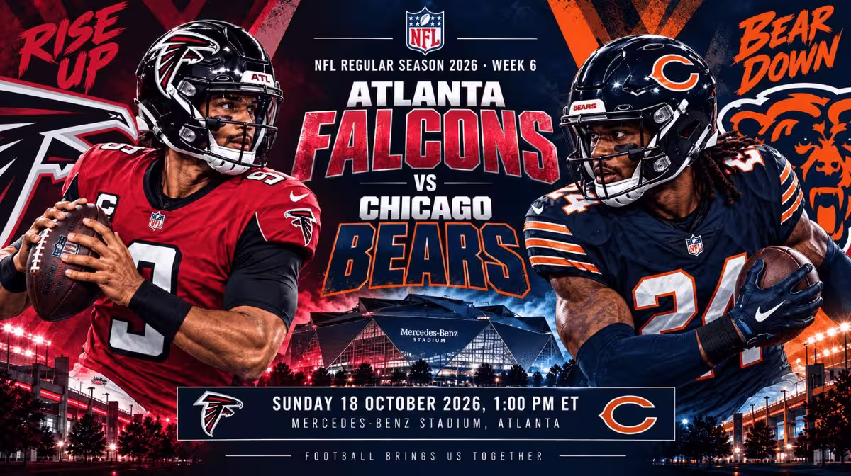 Atlanta Falcons vs Chicago Bears game guide and tickets