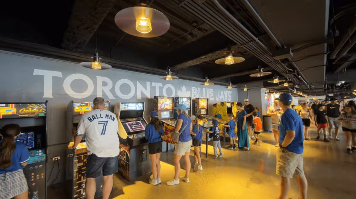 Concourse inside Rogers Centre in Toronto