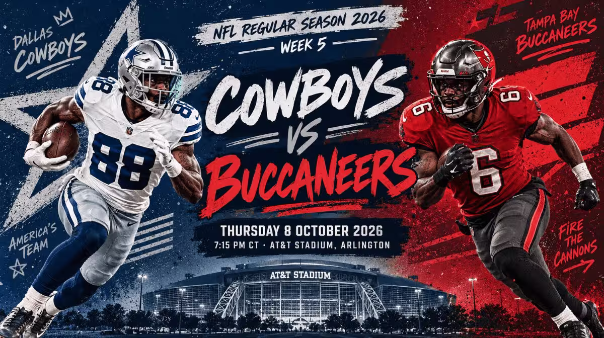Dallas Cowboys vs Tampa Bay Buccaneers game guide and tickets