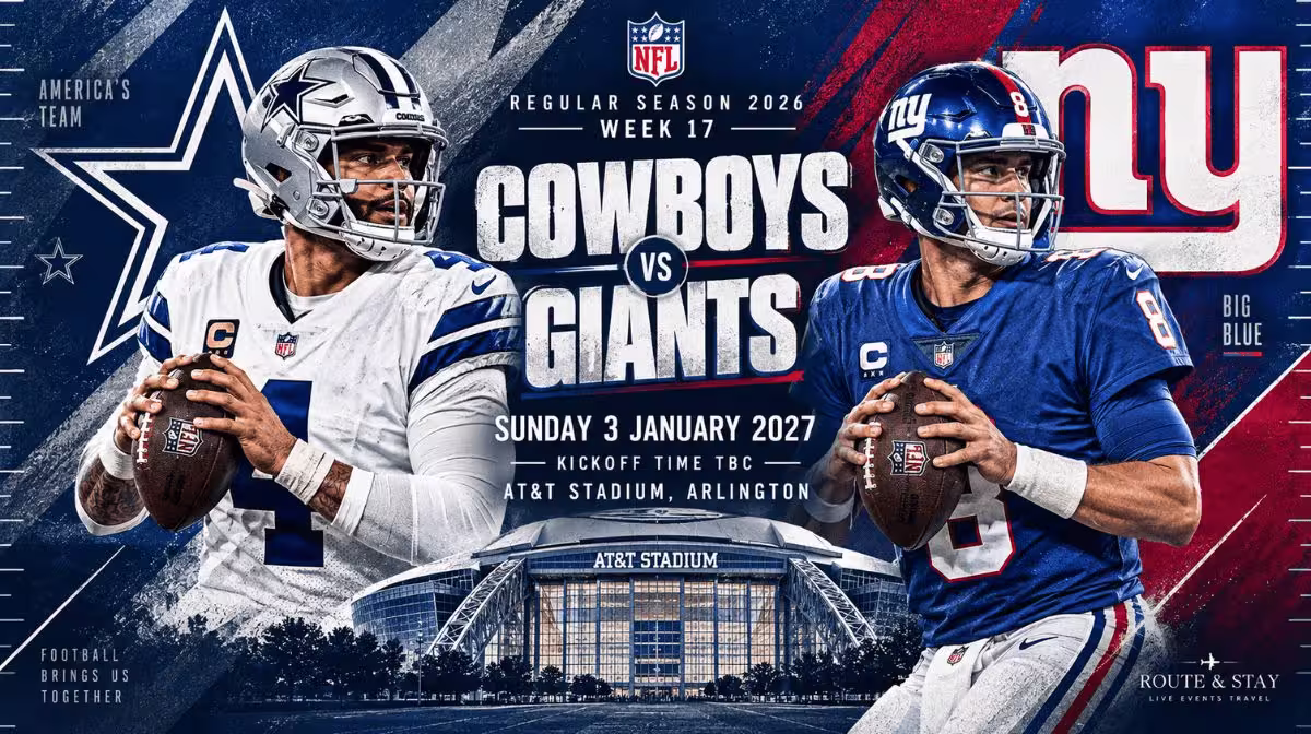 Dallas Cowboys vs New York Giants game guide and tickets