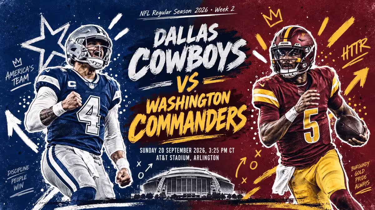 Dallas Cowboys vs Washington Commanders game guide and tickets