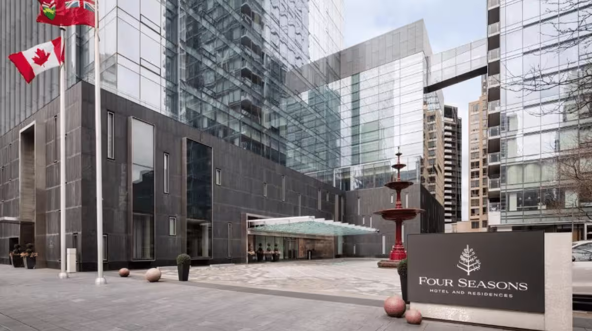 The Four Seasons Hotel Toronto in Yorkville