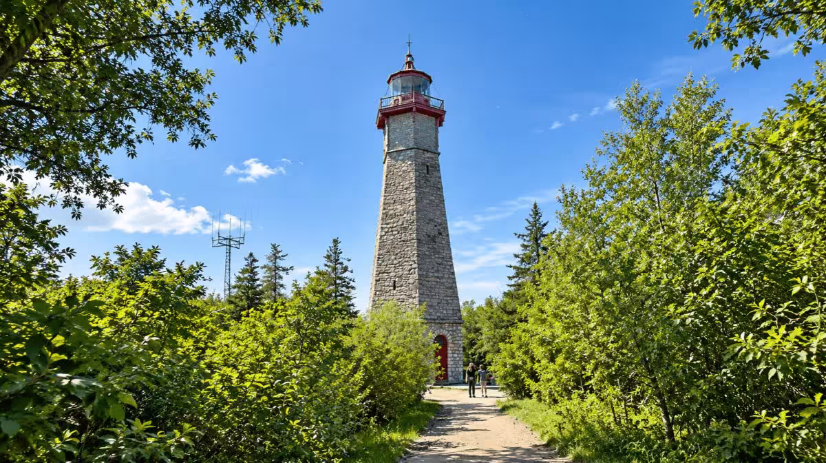 Gibraltar Point Lighthouse on Hanlan's Point, Toronto Islands