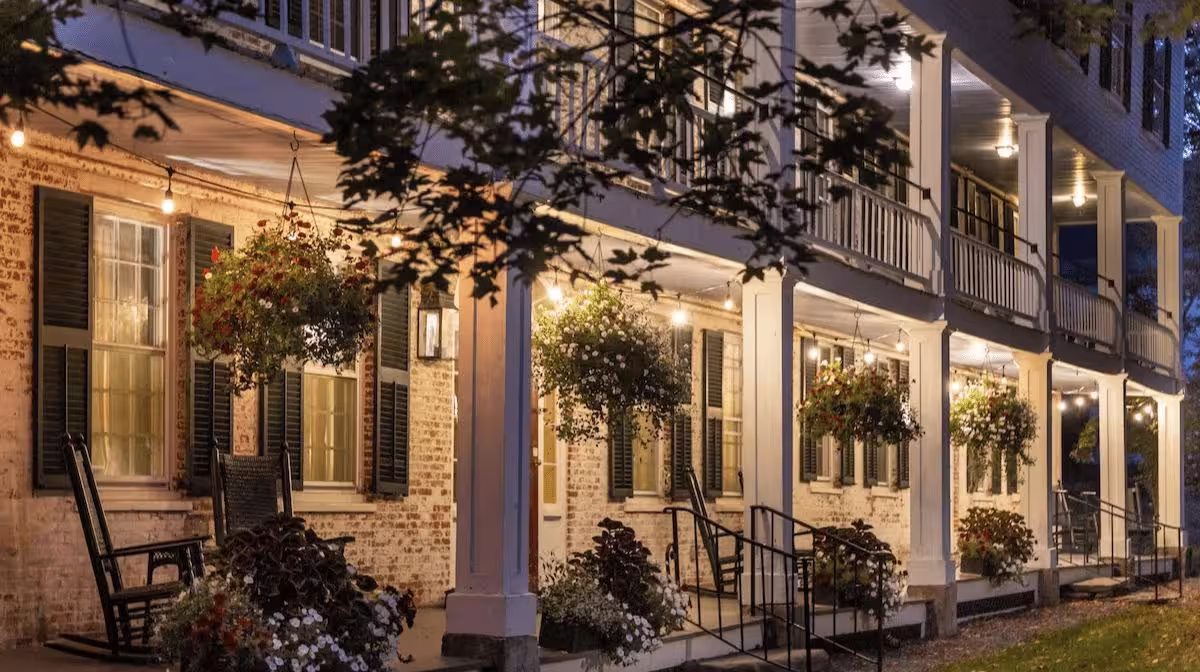 The Grafton Inn historic hotel in Grafton village, Vermont