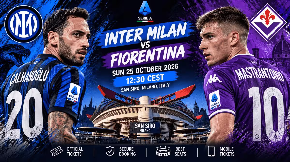 Inter Milan vs Fiorentina Serie A tickets at San Siro