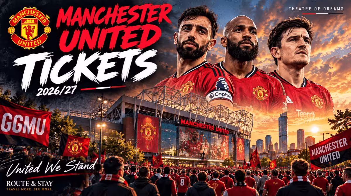 Manchester United tickets for every home fixture at Old Trafford
