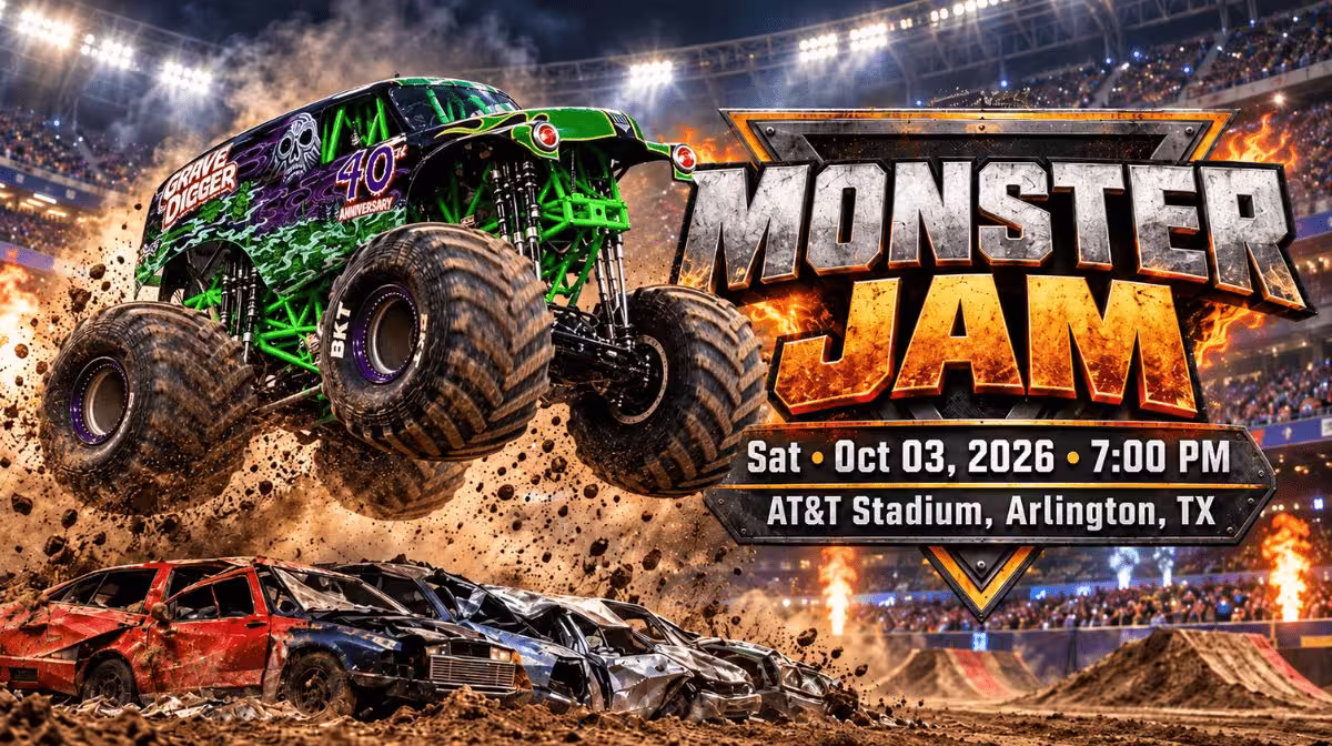Monster Jam at AT&T Stadium Arlington guide and tickets