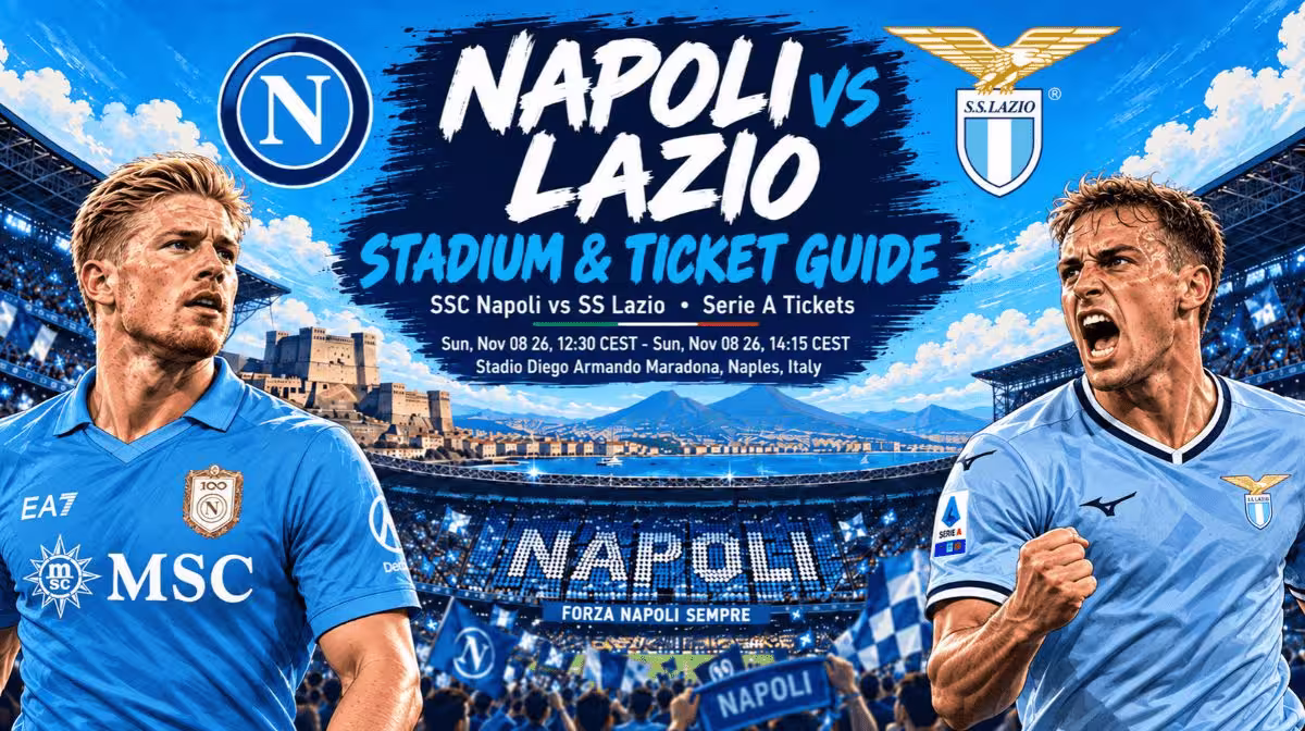 SSC Napoli vs SS Lazio Serie A tickets at the Stadio Diego Armando Maradona