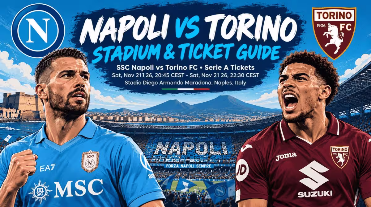 SSC Napoli vs Torino FC Serie A tickets at the Stadio Diego Armando Maradona