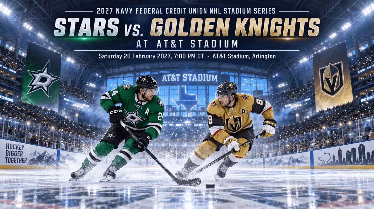 NHL Stadium Series Stars vs Golden Knights at AT&T Stadium Arlington guide and tickets