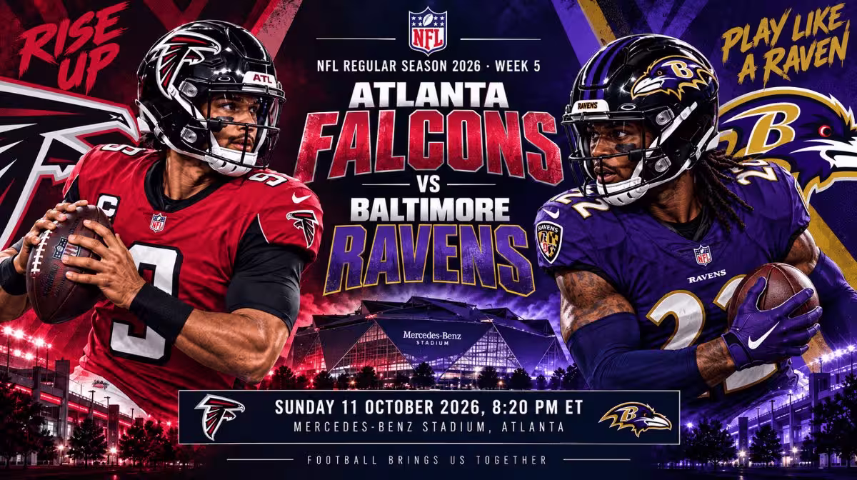 Atlanta Falcons vs Baltimore Ravens game guide and tickets