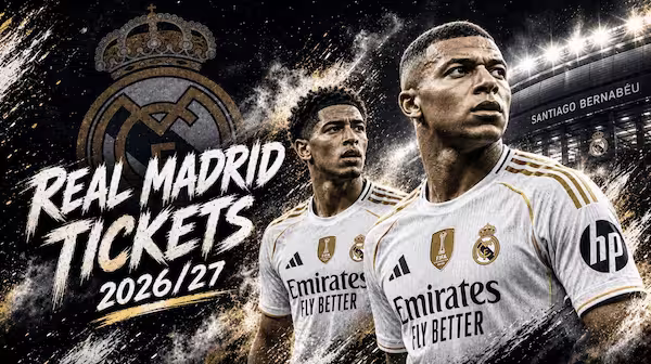 Real Madrid tickets for every home fixture at the Santiago Bernabéu