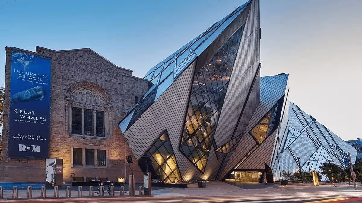Royal Ontario Museum's Michael Lee-Chin Crystal exterior in Toronto
