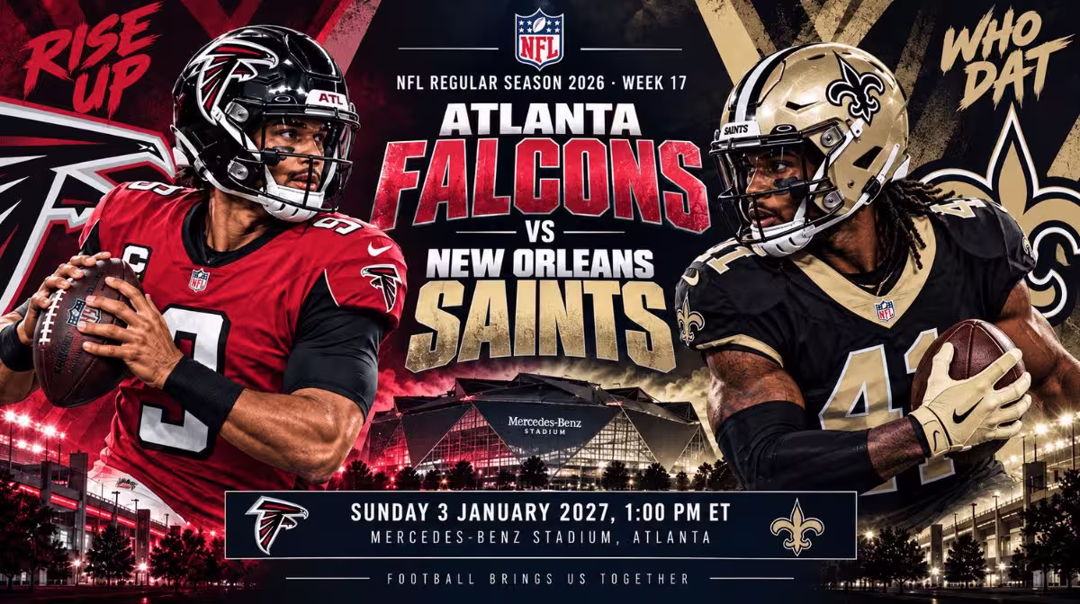 Atlanta Falcons vs New Orleans Saints game guide and tickets