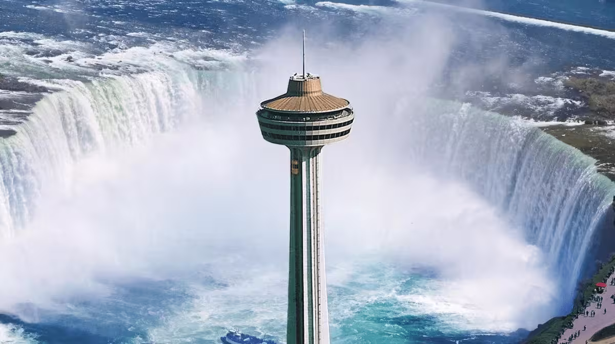 Skylon Tower observation deck at Niagara Falls