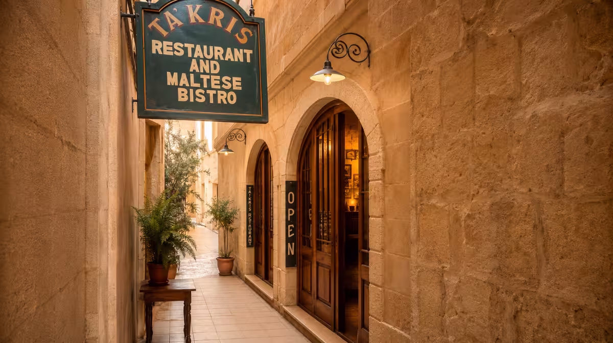 Ta' Kris restaurant in Sliema, Malta