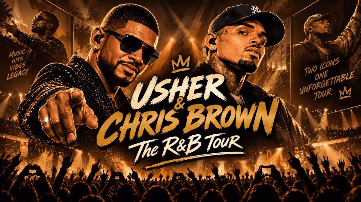 Usher and Chris Brown The R&B Tour 2026