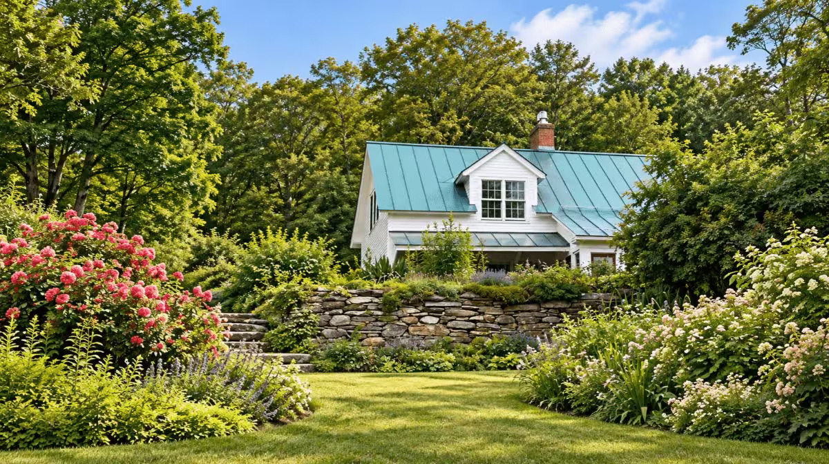 Windham Hill Inn hilltop grounds in West Townshend, Vermont