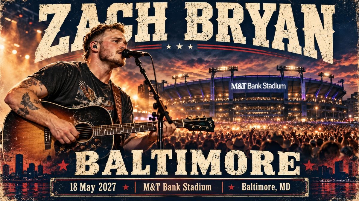 Zach Bryan Young Manhood and Other Donatable Organs Tour M&T Bank Stadium Baltimore concerts