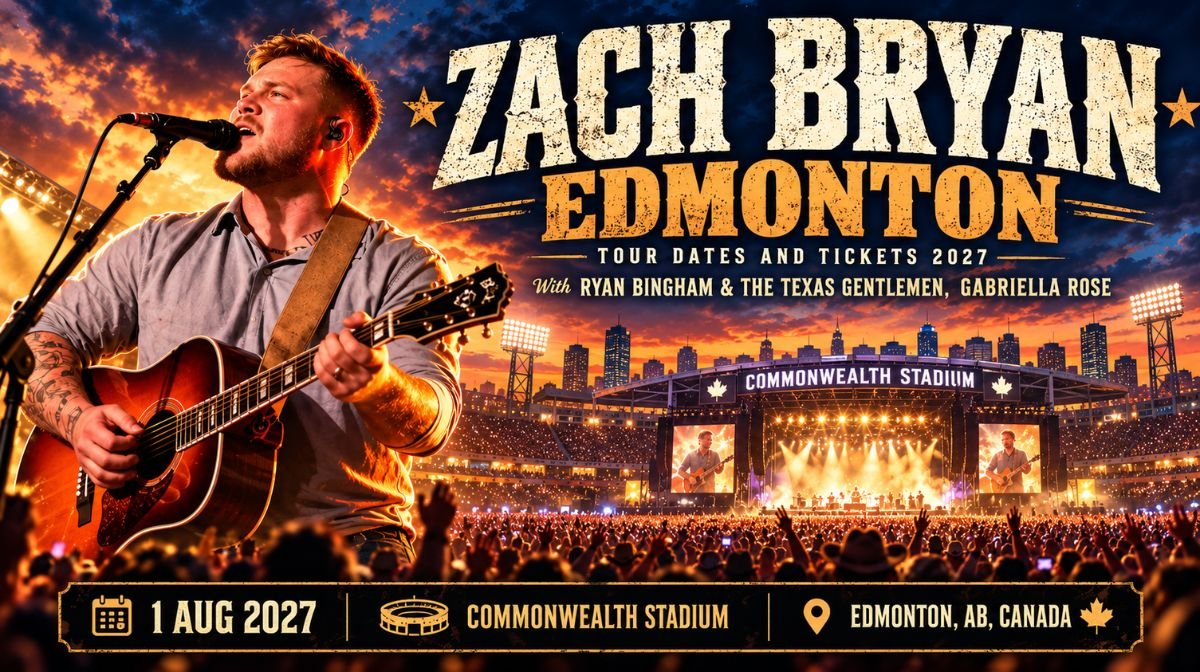 Zach Bryan Young Manhood and Other Donatable Organs Tour Commonwealth Stadium Edmonton concerts
