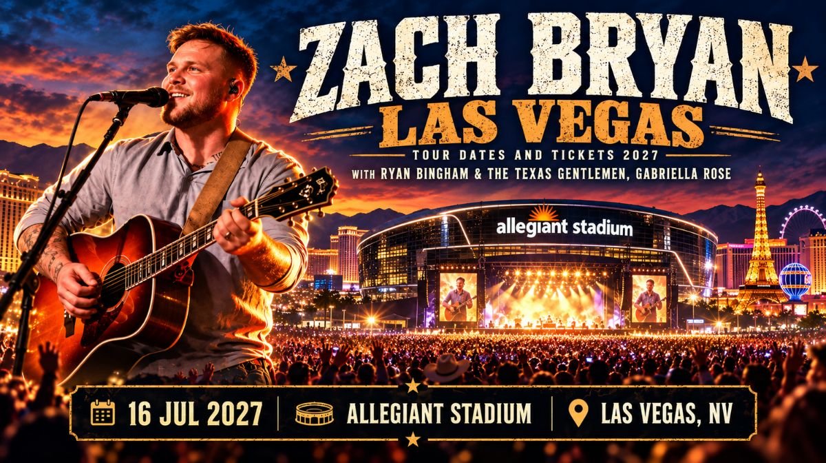 Zach Bryan Young Manhood and Other Donatable Organs Tour Allegiant Stadium Las Vegas concerts