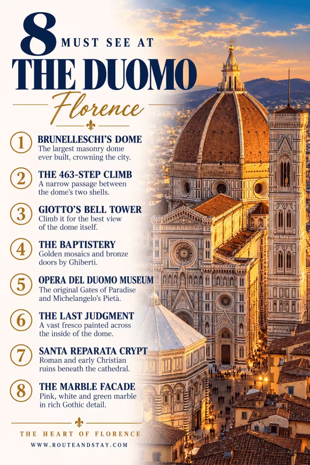 8 must see at the Florence Duomo, from Brunelleschi's dome to the Santa Reparata crypt