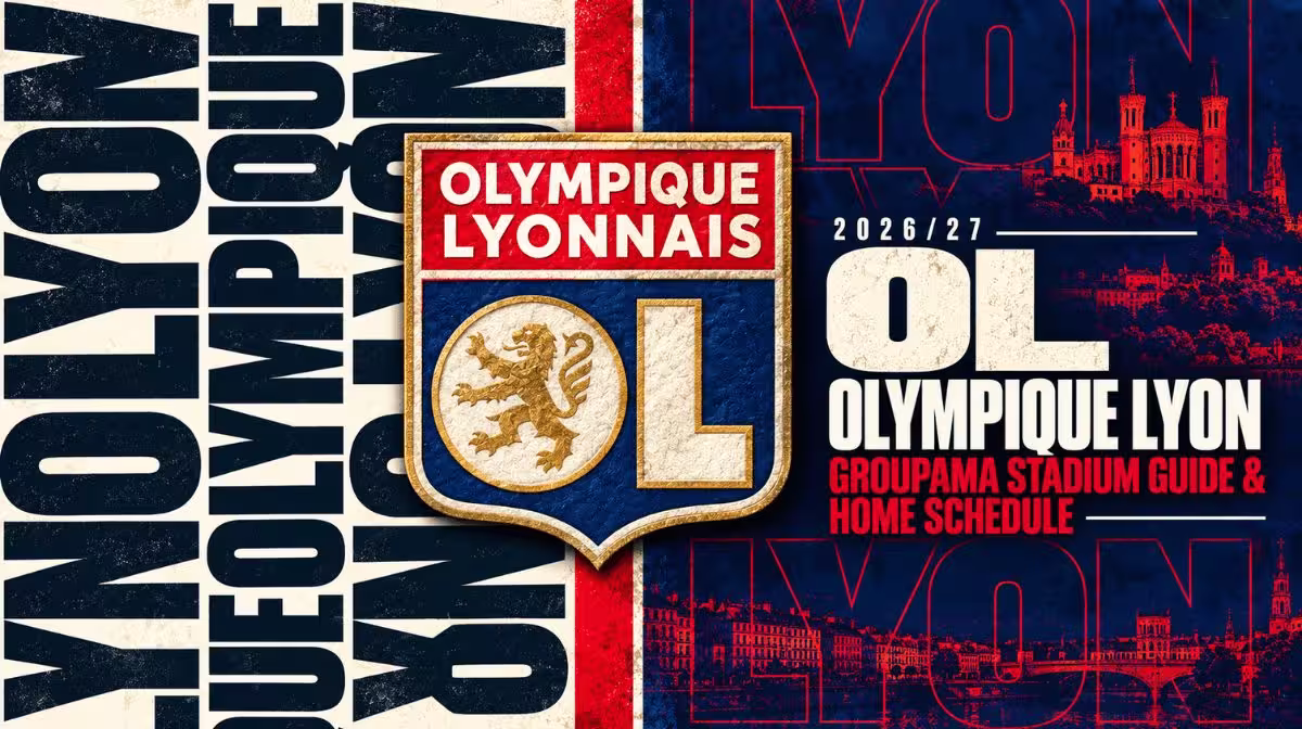 Lyon tickets for every home fixture at Groupama Stadium