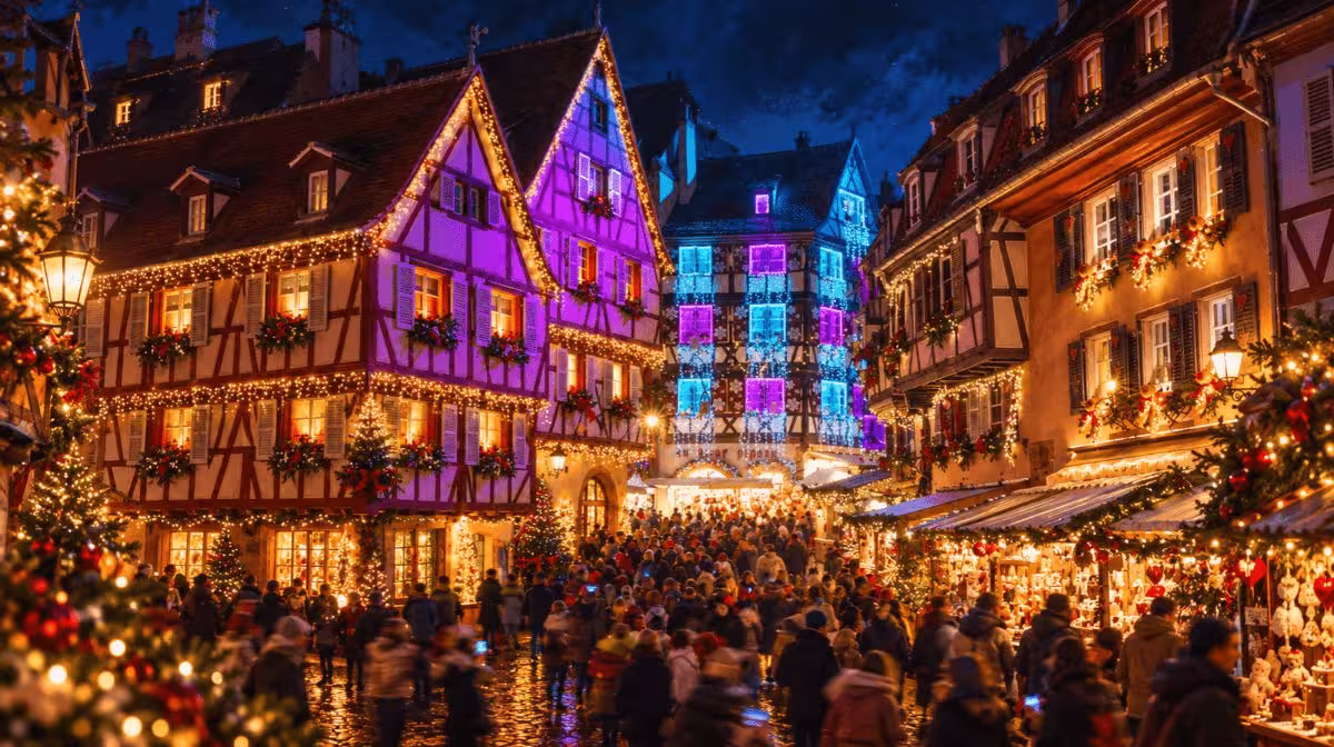 Christmas market in Colmar