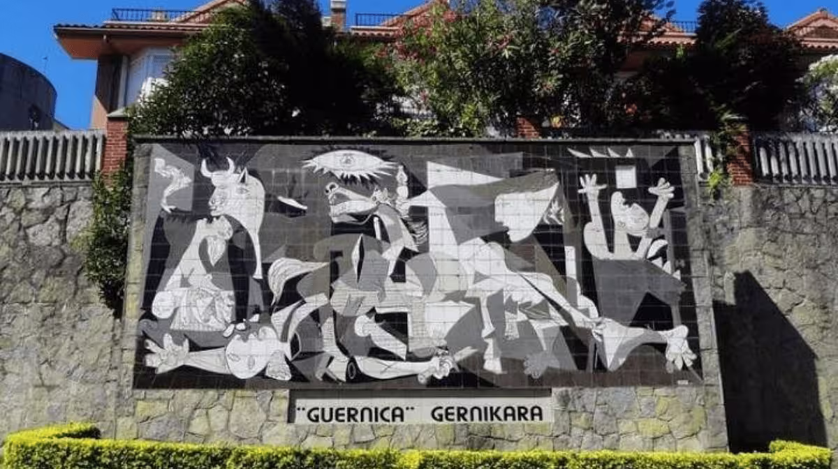 Guernica in the Basque Country, a stop on the small-group tour from Bilbao