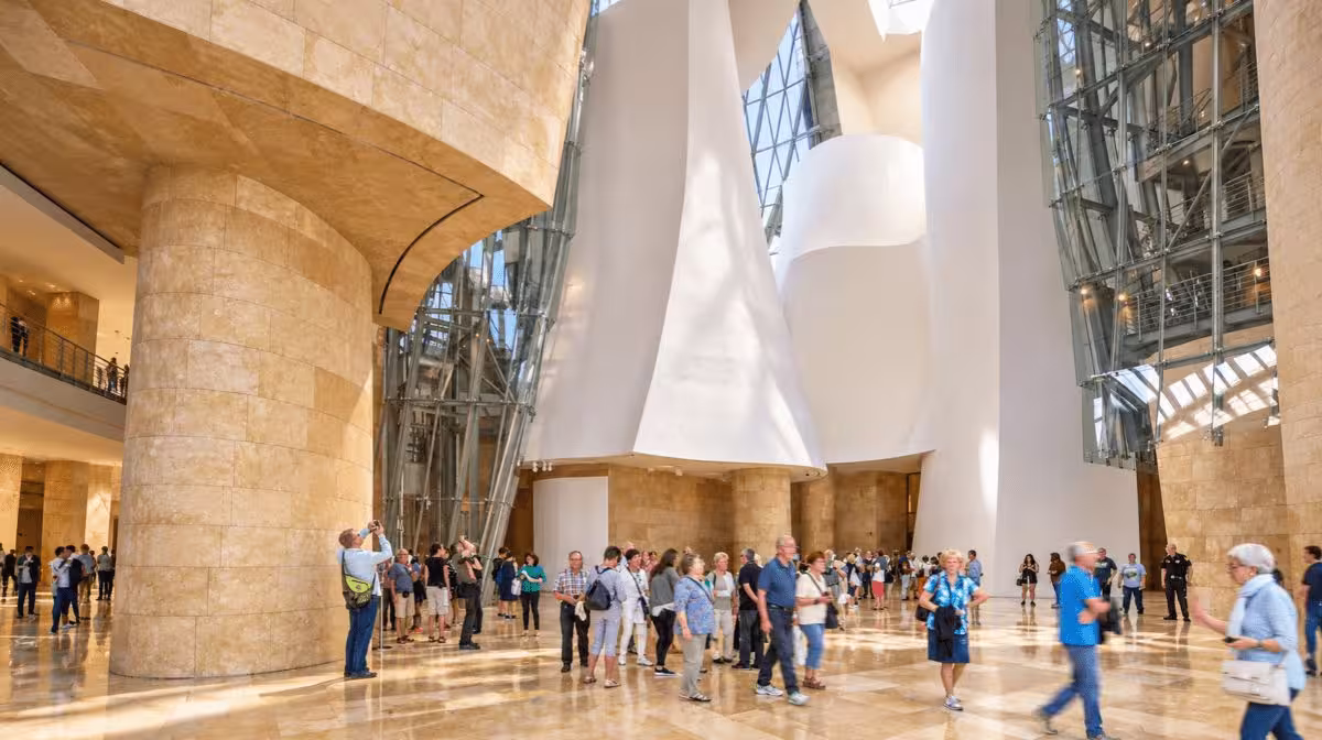 Inside the Guggenheim Museum Bilbao