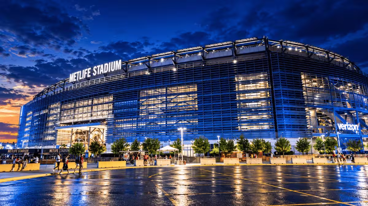 MetLife Stadium, venue for Zach Bryan on 14 and 15 May 2027