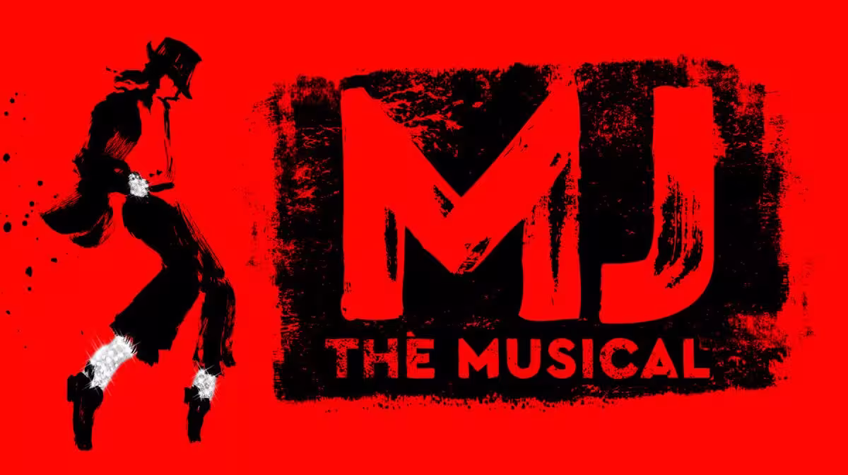MJ the Musical Broadway show art at the Neil Simon Theatre