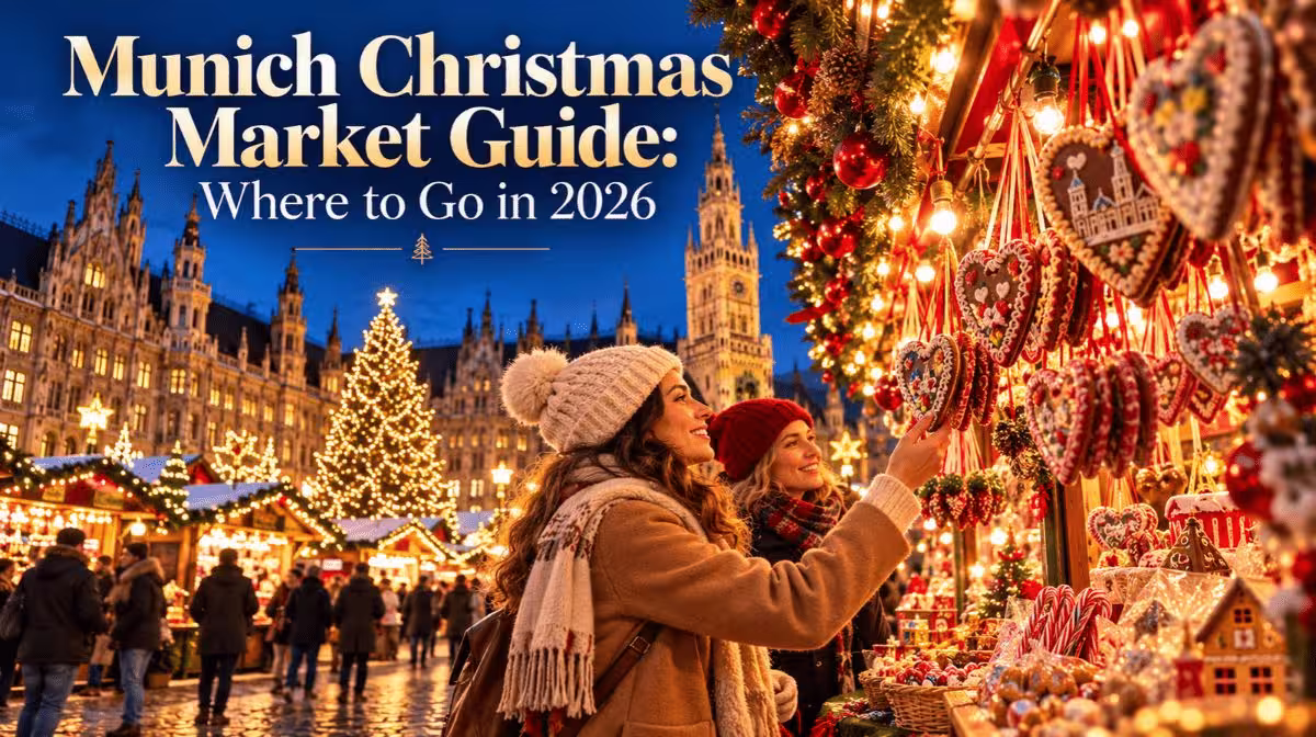 Munich Christmas market in 2026